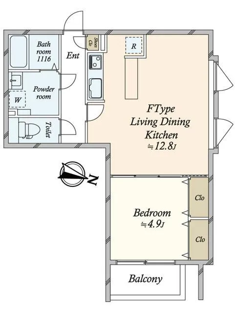 Grand Residence Meguro - Floor Plan - ["Rectangle", "Font", "Parallel"]
