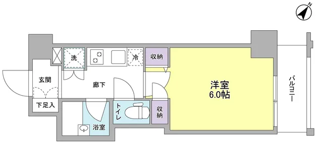 J Flats Hatsudai - Floor Plan - ["Rectangle", "Font", "Parallel"]