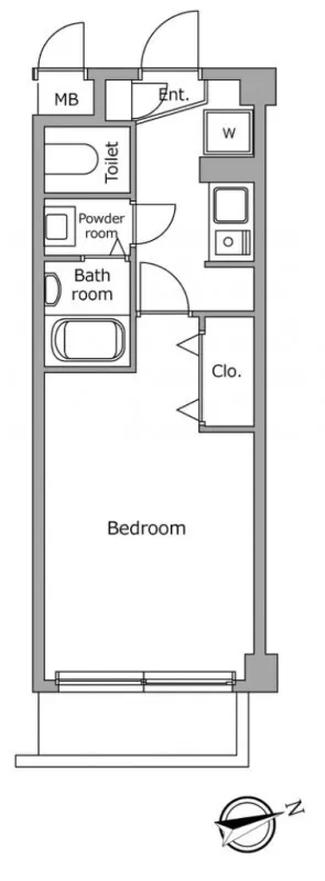 RESIDIA Hongo Kikusaka Place - Floor Plan - []
