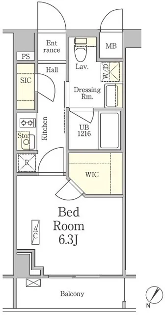 Park Perl Ikejiri - Floor Plan - ["Tile Flooring"]