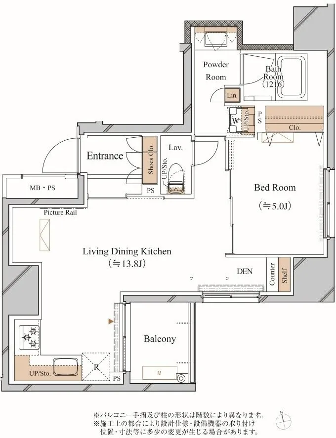 Branchiesta Ueno - Floor Plan - ["Diagram", "Plan", "Floor plan"]
