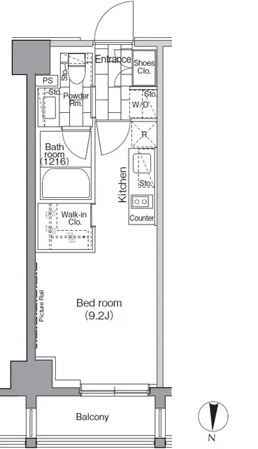 Park Habio Toyo Town - Floor Plan - ["Rectangle", "Schematic", "Font"]