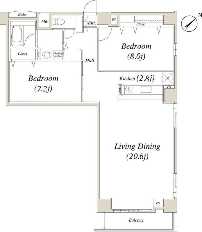 Court Hills Takanawa - Floor Plan - ["White", "Diagram", "Plan"]