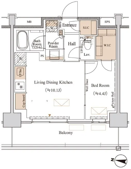 Blanchiesta Kiba - Floor Plan - ["Diagram", "Plan", "Floor plan"]