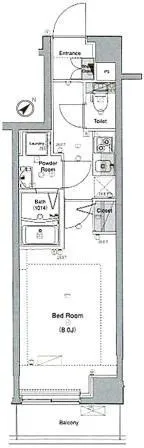 Vogue Corte Setagaya Daita - Floor Plan - ["Rectangle", "Schematic", "Font"]