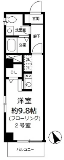 Chario Kappabashi - Floor Plan - []