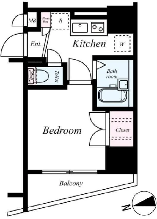 Avinity Shinagawa Togoshi - Floor Plan - []