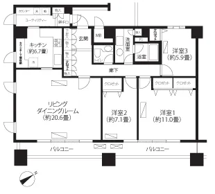 LOOP-M - Floor Plan - ["White", "Diagram", "Plan"]