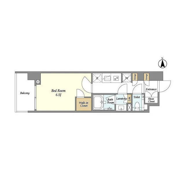 Orchid Residence Shibuya Tomigaya - Floor Plan - ["Rectangle", "Font", "Parallel"]