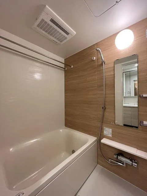 Park Axis Monzennakacho Terrace - Interior - ["Bathtub", "Plumbing fixture", "Shower head"]