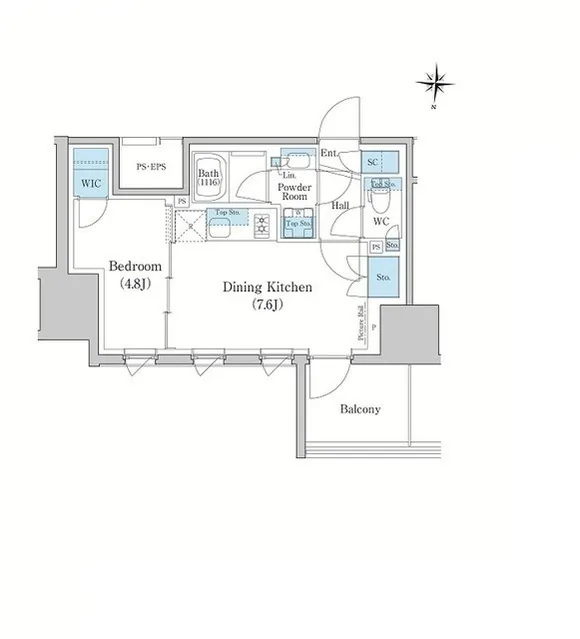 Stylio Kamata West - Floor Plan - ["Plan", "Wood flooring", "Diagram"]