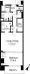 Brillia Ist Sangenjaya Blossom Terrace - Floor Plan - ["Rectangle", "Font", "Parallel"] thumbnail