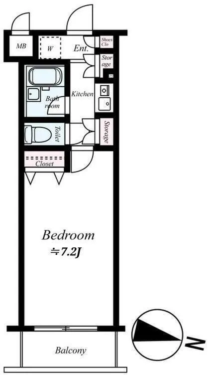 Gala Stage Mejiro - Floor Plan - []
