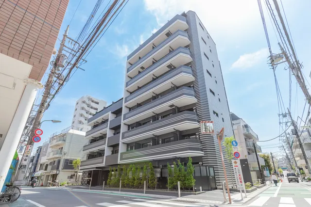 Asyl Court Shinagawa Nakanobu South - Exterior - ["Sky", "Cloud", "Building"]
