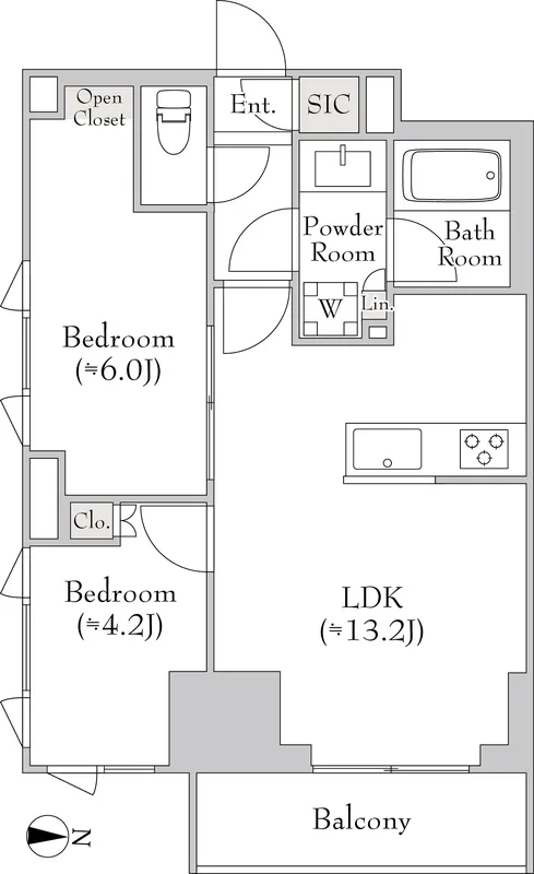 Lumiec Kinshicho - Floor Plan - ["Floor plan"]