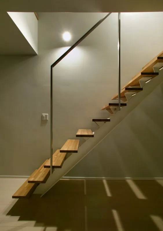 Castalia Azabujuban Shichimensaka - Interior - ["Wood", "Stairs", "Handrail"]