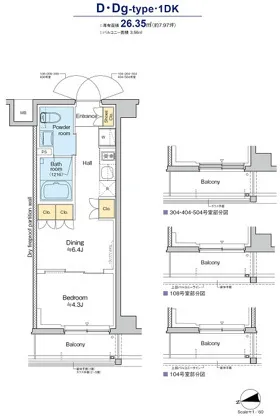RESIDENCE KOENJI  - Floor Plan - ["Parallel", "Rectangle", "Engineering"]