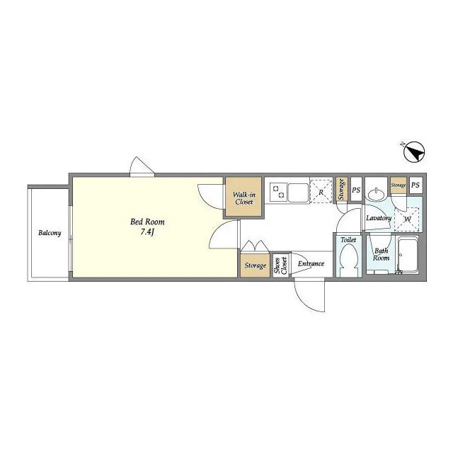 Composite Yoyogi - Floor Plan - ["Rectangle", "Parallel", "Font"]