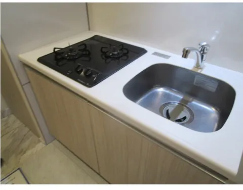 Harmony Residence Shinjuku EAST - Interior - ["Major appliance", "Plumbing fixture", "Kitchen Sink"]