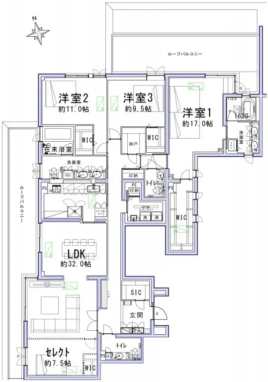 The Park Rimore Shirokanedai 3-chome 4th floor