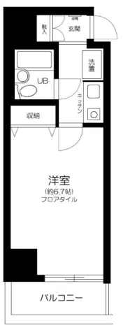 Lions Mansion Nishigaoka Minami - Floor Plan - ["Apartment", "Home Door"]