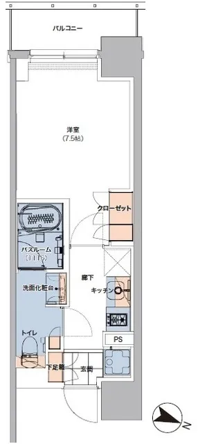Bonheur Stage Ashizuka - Floor Plan - ["Plan", "Floor plan"]