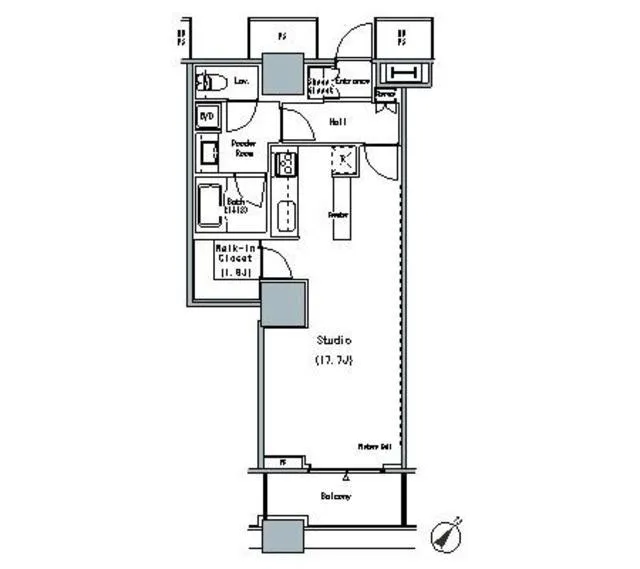 The Tokyo Towers Midtower - Floor Plan - ["Schematic", "Map", "Parallel"]