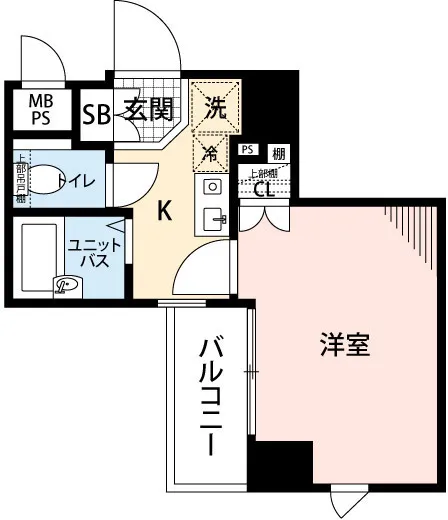 Mynavi STAY Miraie Nihonbashi Hakozaki - Floor Plan - []