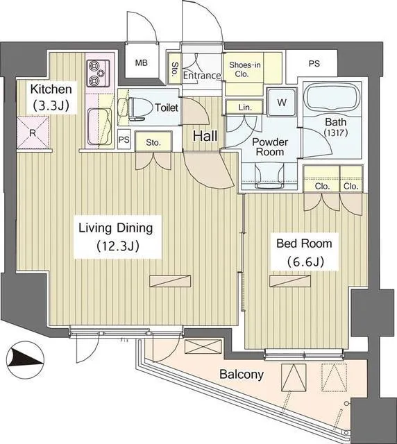 I-Suite HigashiNakano - Floor Plan - ["Floor plan", "Plan", "Drawing"]