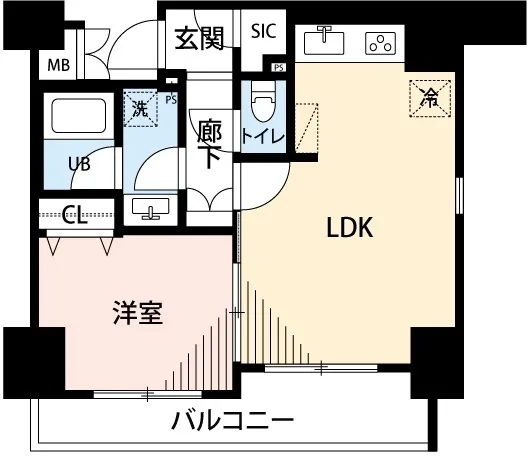 Mynavi STAY Nihonbashi Parkside - Floor Plan - []