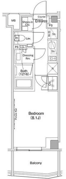The Park Habio Shibuya Cross - Floor Plan - []
