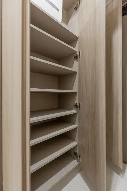 Maison Calm Nihonbashi Bakurocho - Interior - ["Shelf", "Wood", "Shelving"]