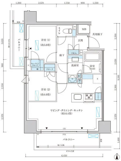 Park Axis Ikebukuro East - Floor Plan - ["White", "Diagram", "Plan"]