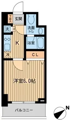KDX Residence Yukiya Otsuka - Floor Plan - ["Apartment", "Daylighting", "Balcony"]
