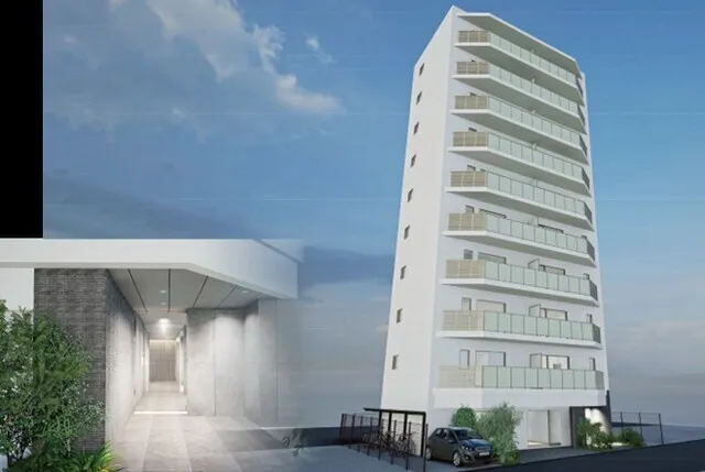 Prime Bliss Shinagawa Nakanobu - Exterior - ["Composite material", "Urban design", "Apartment"]