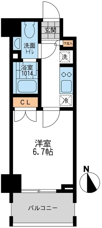 CASSIA Oshiage - Floor Plan - ["Apartment"]