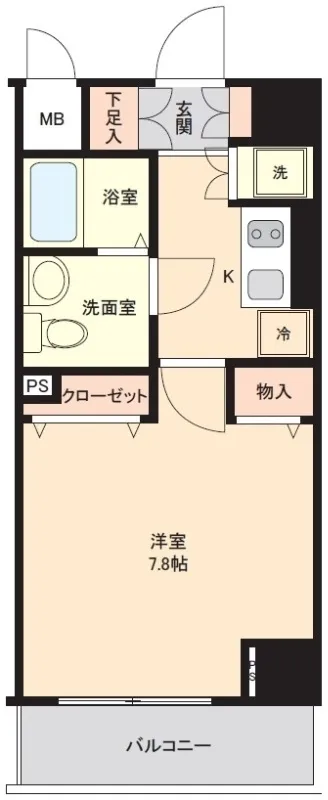 Harmony Residence Tsukishima # 002 - Floor Plan - ["Apartment"]