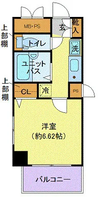 Welt Nihonbashi 3 - Floor Plan - ["Door", "Apartment", "Home Door"]