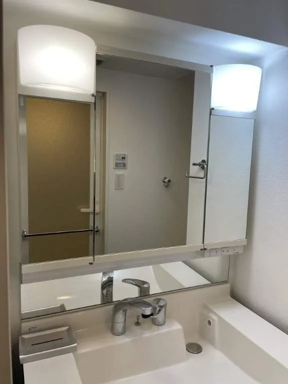 Le-Lion Ushigome Yanagicho - Interior - ["Bathroom Sink", "Plumbing fixture", "Mirror"]