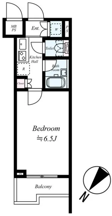 Louvre Takadanobaba - Floor Plan - []