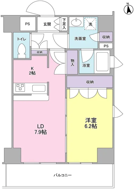 Minami Ikebukuro Residence - Floor Plan - ["Plan", "Design", "Diagram"]
