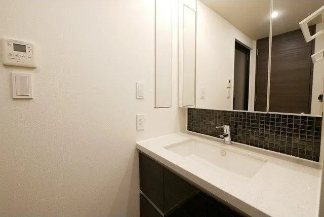 Comforia Shinjuku East Side Tower - Interior - ["Mirror", "Tap", "Sink"]