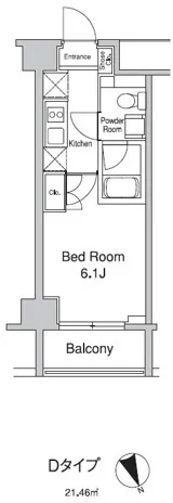 PROUD FLAT Kamata II - Floor Plan - []