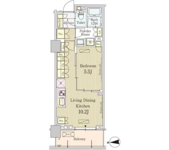 Park Axis Ikedayama - Floor Plan - ["Floor plan", "Plan", "Drawing"]