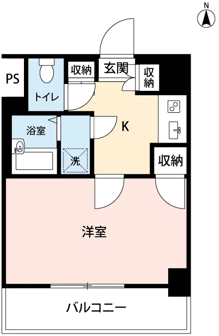 Mynavi STAY Miraie Higashi Kanda - Floor Plan - []