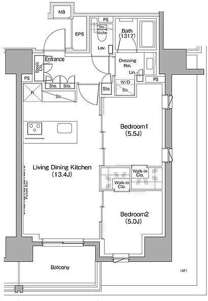 The Park Habio Takinogawa - Floor Plan - ["Product", "Font", "Rectangle"]