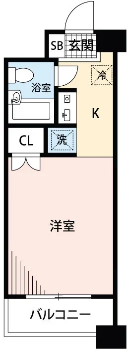 Mynavi STAY Palace Kachidoki - Floor Plan - []