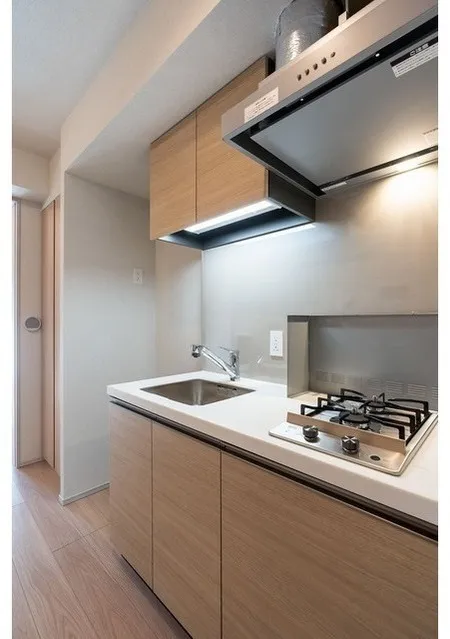 Livio Maison Asakusa Kaminarimon - Interior - ["Kitchen", "Countertop", "Kitchen Appliance"]