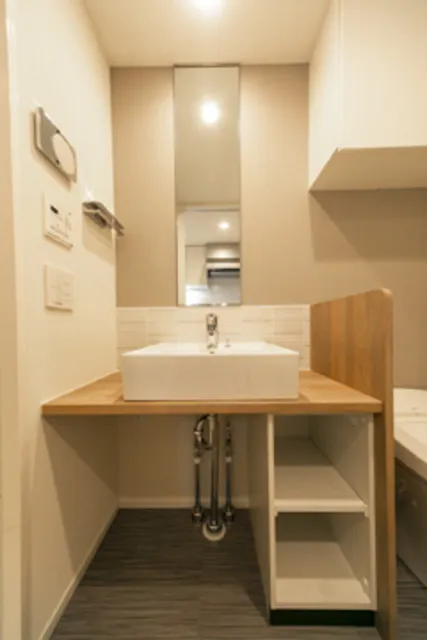 Rise Yoyogi III - Interior - ["Brown", "Sink", "Tap"]