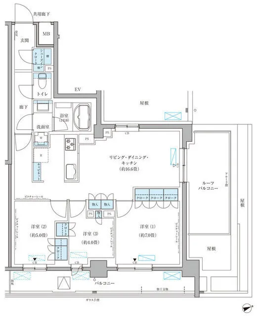 Park Axis Bunkyo Hongo - Floor Plan - ["White", "Diagram", "Plan"]